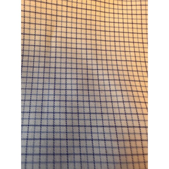 Borrelli Napoli Mens Long Sleeve Checkered Shirt 43 Office Luxury - Picture 3 of 5